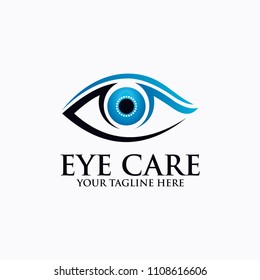 Logo Design Vector Eye Shape Drawing Stock Vector (Royalty Free) 2082170905