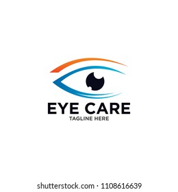 eye logo design template