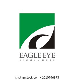 Eye logo design template vector illustration
