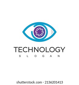 Eye Logo Design Template, Vision Logotype concept.