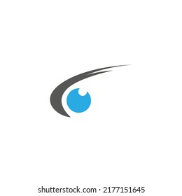Eye logo design vector file