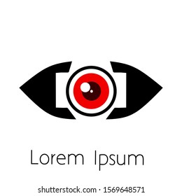 eye logo design, vector eye icons with a simple concept.