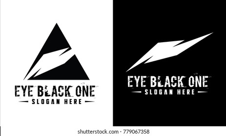 Eye Logo Design. Vector Illustration