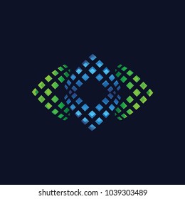 Eye Logo design vector. Media icon. Vision Logotype idea.