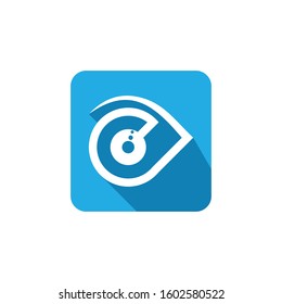 Eye Logo design vector template. Eye logo for media icon.  
