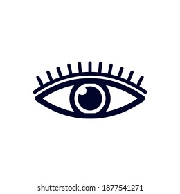 Eye logo design vector template, Organs logo design concept, Icon symbol