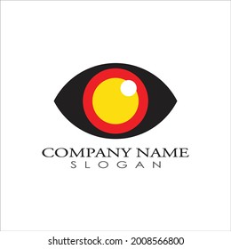 Eye Logo design vector template