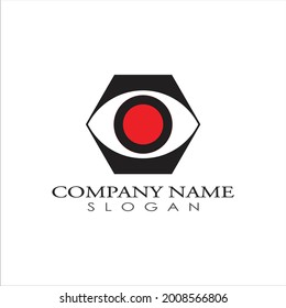 Eye Logo design vector template