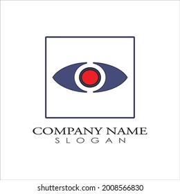 Eye Logo design vector template