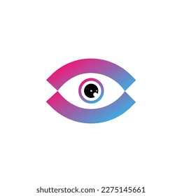 Eye Logo design vector template