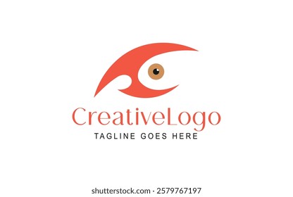 Eye logo design vision concept Royalty Vector