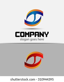 Eye Logo Element Letter J Icons Stock Vector (Royalty Free) 310944395 ...