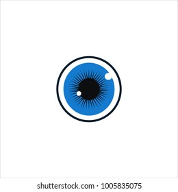 Eye logo icon