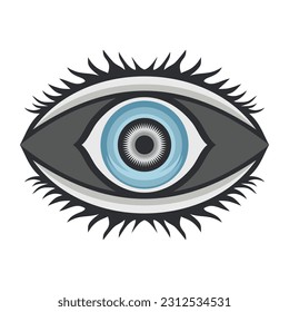 eye logo icon template symbol 4