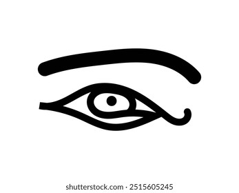 Eye logo icon vector design 