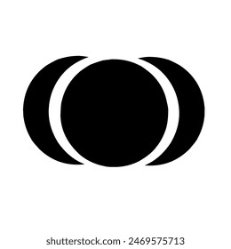 an eye logo image in black and white vector form. You can use it as an icon or symbol, and also as your company logo.