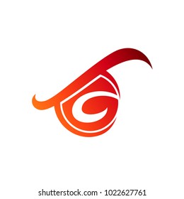 Eye Logo With Letter C