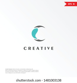 eye logo. modern and luxurious for your company.