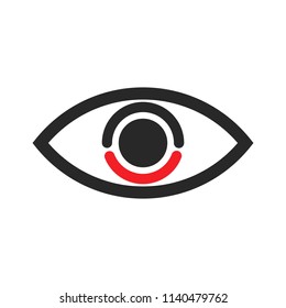 Eye Logo. Optical Icon. See symbol. vector eps 08.