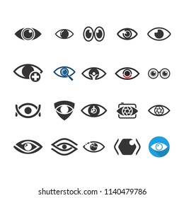 Eye Logo. Optical Icon. See symbol. vector eps 08.