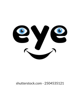 eye logo with eye symbol, logo concept, creative design