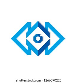 eye logo template