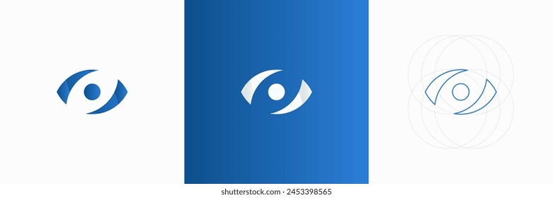 Eye logo template. Creative Eye Concept Logo Design Template