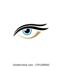 eye logo template icon design elements