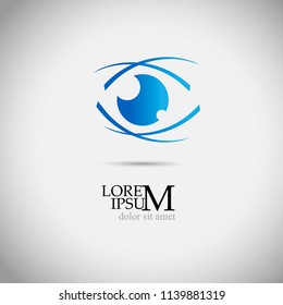 Eye Logo. Vector