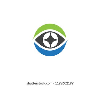 Eye logo vector 
