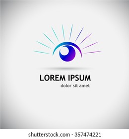 eye Logo. Vector