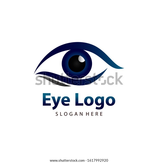 Eye Logo Vector Eye Clinic Ophthalmologists Stock Vector (Royalty Free