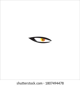 ilustración de diseño de vector de logotipo ocular