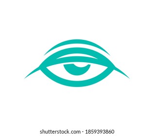 Eye logo vector idea see vector 
