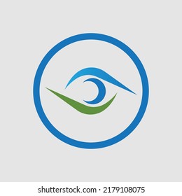 plantilla de diseño de ilustraciones vectoriales de logotipo de ojos