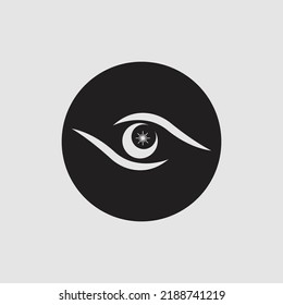 Vektorgrafik-Design-Vorlage für das Auge
