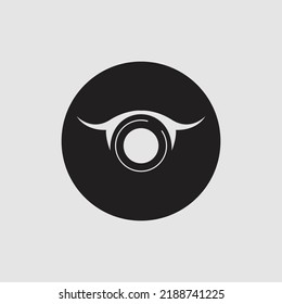 eye logo vector illustration design template