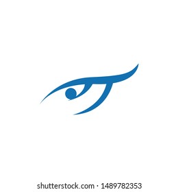 eye  logo vector ilustration template 