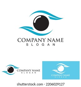 Eye Logo vector symbol design