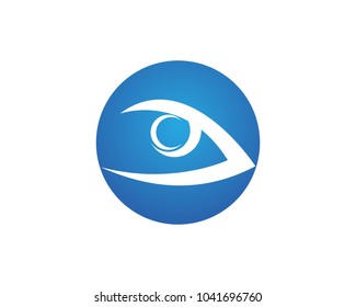 Eye logos vector