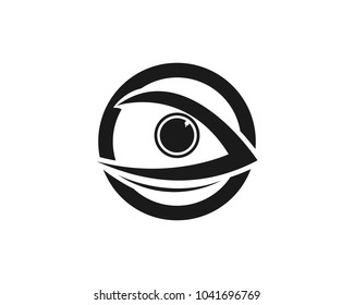 Eye logos vector