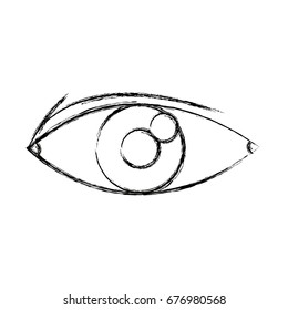 eye look optical vision eyebrow symbol
