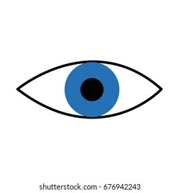 eye look vision optic surveillance concept