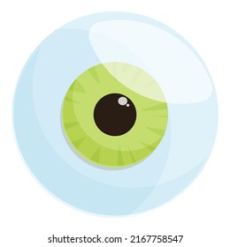 Eye Lutein Icon Cartoon Vector. Food Vitamin. Diet System