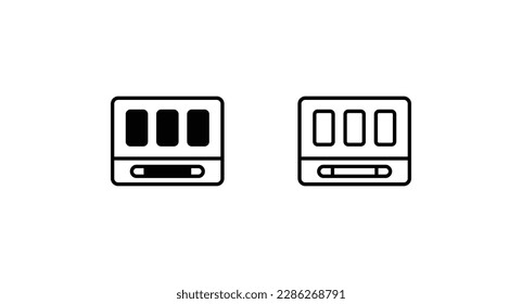 Eye Makeup icon design with white background stock illustration