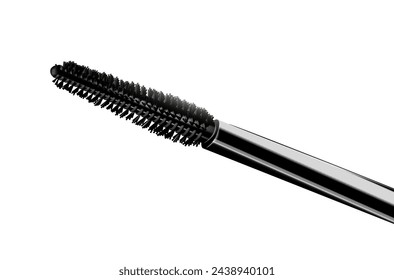 eye mascara brush vector illustration