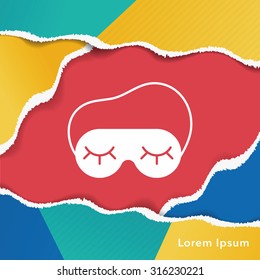 eye mask icon