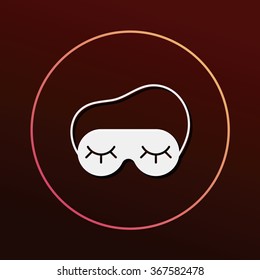 eye mask icon