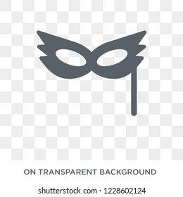 Eye mask icon. Eye mask design concept from Birthday and Party collection. Simple element vector illustration on transparent background.