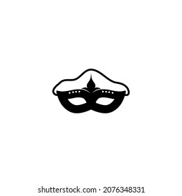 eye mask icon design template vector isolated illustration